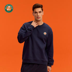 罗兰加洛斯法网男女春季新款情侣套头卫衣休闲运动网球上衣