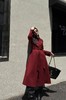 SZ6C09_胭脂色_大衣_秋冬_翻领长款双面呢系带收腰轻奢高级_高级女装_BERNIEELEN 伯妮斯茵 商品缩略图3
