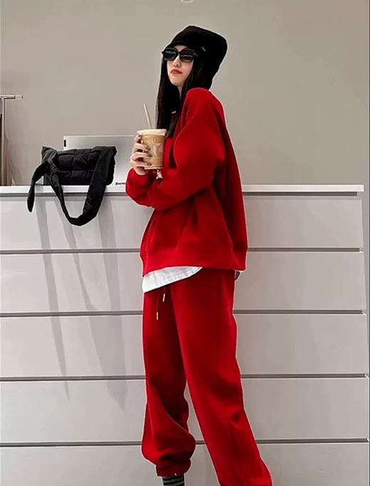 alo加绒加厚卫衣卫裤套装 商品图11