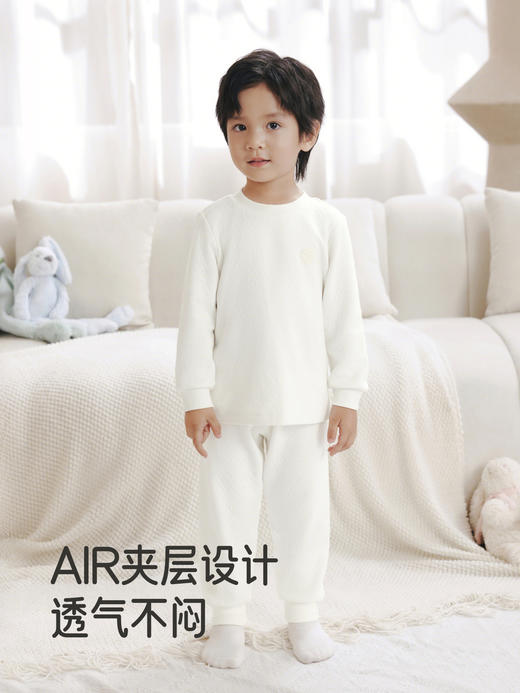 英氏婴儿内衣分体衣服秋冬莫代尔男女宝宝家居服睡衣YLPAJ3R008A YLTAJ3R017A YLCAJ3R018A 商品图2