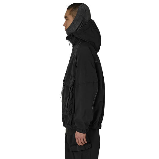 ROA x and wander Garment Dye Nylon 联名款成衣染色连帽夹克 商品图1