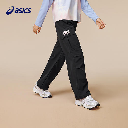 ASICS/亚瑟士儿童25年女童新款降落伞裤三防面料运动弹力梭织长裤 商品图1
