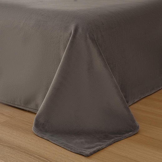 【品牌直发】加倍生活 A类素色双拼牛奶绒四件套 200g牛奶绒面料 12色可选 商品图7