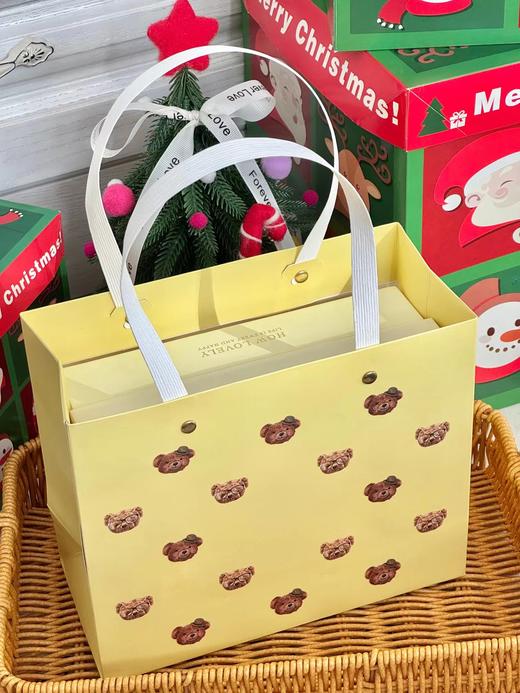 D121017三色口红+香水小样+花束直男过节生日B备黄油小熊礼盒 商品图5