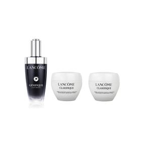 【韩国直邮】LAN COME/兰蔻小黑瓶精华新款100ml+极光亮白面霜15ml*2组合装（效期至：27年中旬）