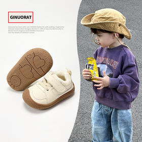 【奇诺鼠品牌直发17-27码】童鞋冬款婴儿软底童鞋机能鞋新款小童宝宝学步鞋23851M