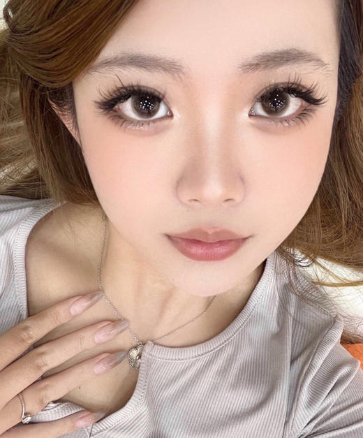 sasababy半年抛 25岁 棕色 14.0mm 有同款月抛 商品图2