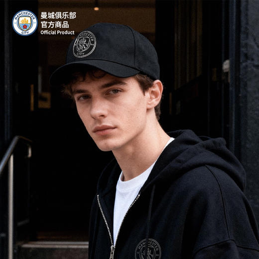 【官方正版】曼城俱乐部 | 黑色棒球帽男女款休闲帽百搭时尚 商品图4