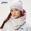 ASICS/亚瑟士儿童25年冬季交叉式撞色棉围巾轻薄柔软保暖舒适 商品缩略图1