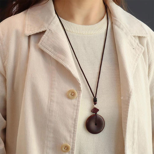 国风平安扣吊坠新中式项链-纪念日百货门店同款168046643 商品图2