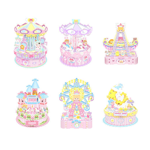 创意梦幻摩天轮DIY手工小夜灯-纪念日百货门店同款168495385 商品图1