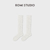 ROMI STUDIO绵羊毛骆驼绒混纺亲肤软糯简约百搭长筒袜 RWCLP37251 商品缩略图1