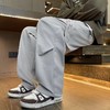 D121030新款男士休闲裤卫裤直筒运动裤 商品缩略图4