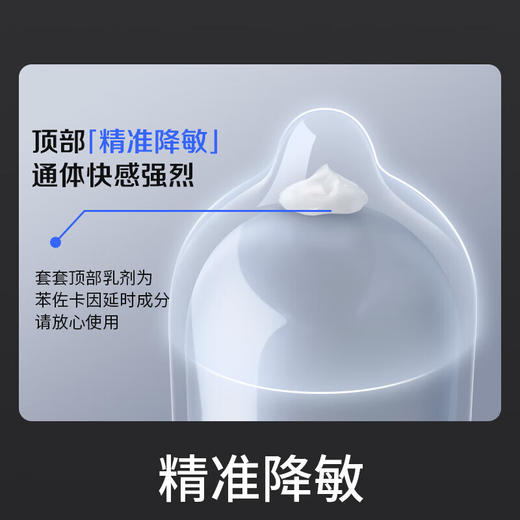 杜蕾斯延时避孕套男用持久超薄延时套 商品图5