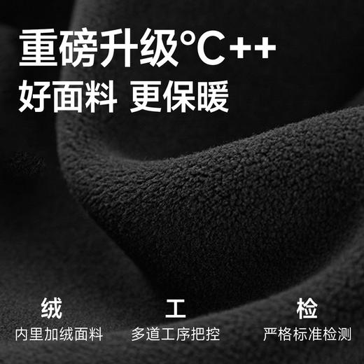 【DDS】大依优型大码男装圆领加绒针织衫毛衣长袖加绒卫衣休闲百搭加肥加大码300斤 商品图2