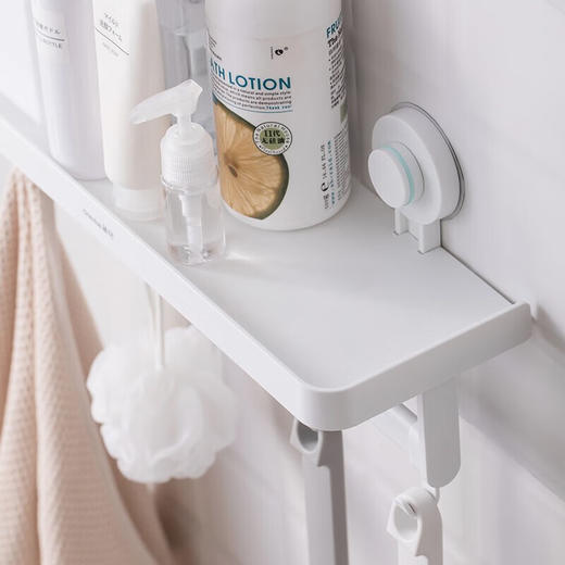 茶花 卡乐免打孔吸壁置物架挂钩 255009 商品图6