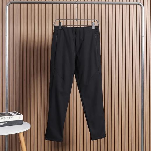 冬季新品，户外男士休闲加绒软壳长裤(平替款 商品图1