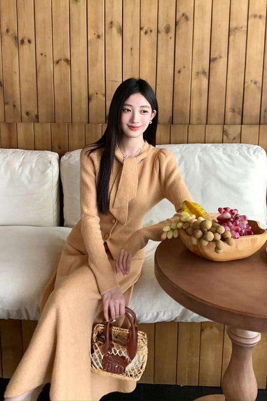 Le Malene 法式优雅小香风针织半裙套装 21800 商品图1