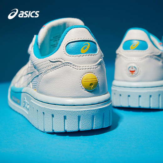 ASICS亚瑟士童鞋2023年新款春季男女童休闲板鞋哆啦A梦联名 商品图1