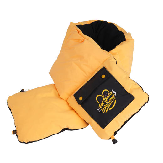 2025秋冬系列团团暖绒绒围巾 商品图4