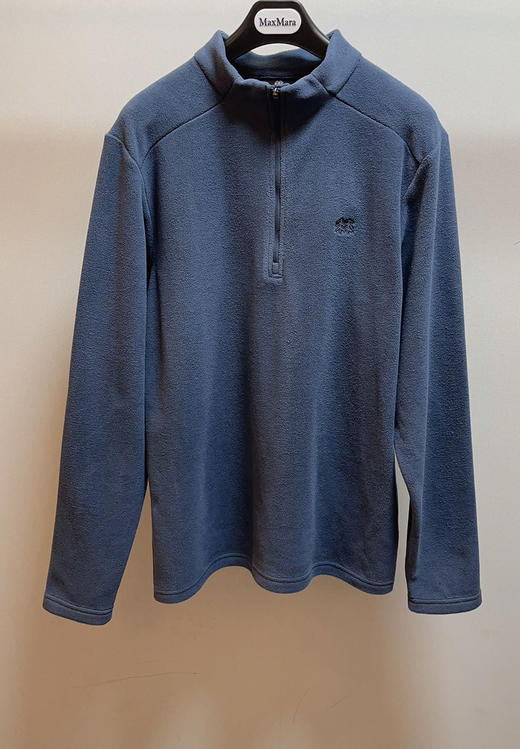 1210-6 韩国单 两棵树 男士半拉链抓绒保暖上衣 176/146穿105宽松舒适 商品图4