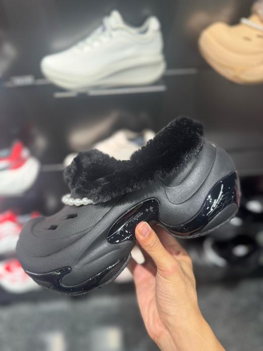 安踏ATSV25冬季火球毛毛拖鞋轻盈厚底增高拉腿FireOrb厨师鞋122548501VS【库存有限，如无货将做退款，介意慎拍！】 商品图1