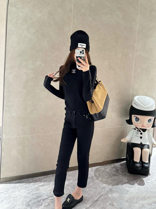 香奈儿 25秋冬新款 高领打底长袖(TM) 商品图7