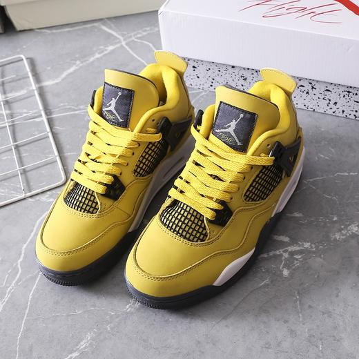 【奥莱仓直发】NIKE/耐克 Air Jordan 4 AJ4 复古篮球鞋 中帮版型显瘦 商品图9