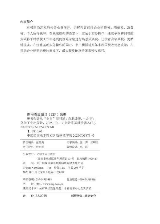 税务会计从“小白”到精通 商品图10