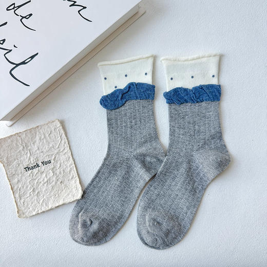 基础-简约韩系中筒袜-纪念日百货门店同款168100064 商品图4