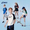 ASICS亚瑟士童装25年夏季新款吸湿抗菌运动插肩袖落肩印花短袖T恤 商品缩略图4