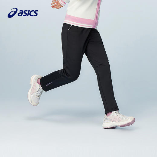 ASICS/亚瑟士儿童25年女童针织弹力收口裤柔软舒适保暖运动长裤 商品图0