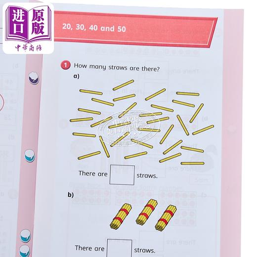 预售 【中商原版】英国白玫瑰数学练习册 一年级春季套装5册 White Rose Math Year 1 Spring Block 1 -5 小学加减法学习英文原版 商品图3
