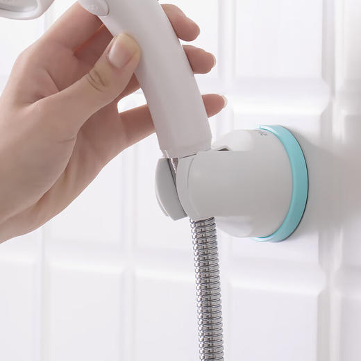 茶花 卡乐免打孔吸壁花洒底座 255007 商品图4