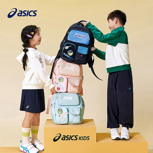 ASICS/亚瑟士儿童2025年新款大容量减负书包防水耐磨趣味双肩包 商品图5