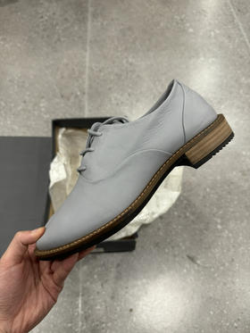正品 ecco Sartorelle 25 时尚平底鞋 女款 银灰色 全新原盒 尺码37码0399