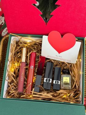 D121018圣诞树蝴蝶丝带礼盒圣诞节B备送女朋友满满的礼物仪式感