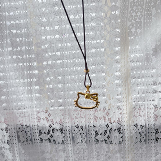 小猫吊坠毛衣链项链-纪念日百货门店同款168343875 商品图3