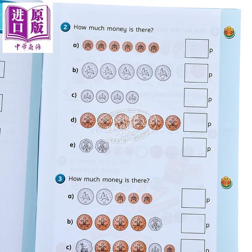 【中商原版】英国白玫瑰数学练习册 二年级春季套装4册 White Rose Math Year 2 Spring Block 1-4 小学乘除法学习 英文原版 商品图1