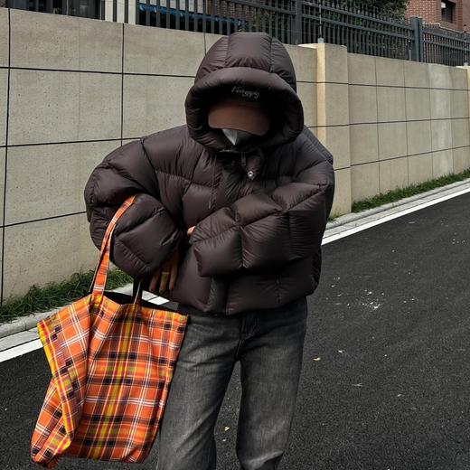 秋冬短款云朵泡芙羽绒服 | 90白鸭绒填充 轻盈保暖蓬松 不显臃肿 防风防水 经典百搭 商品图4