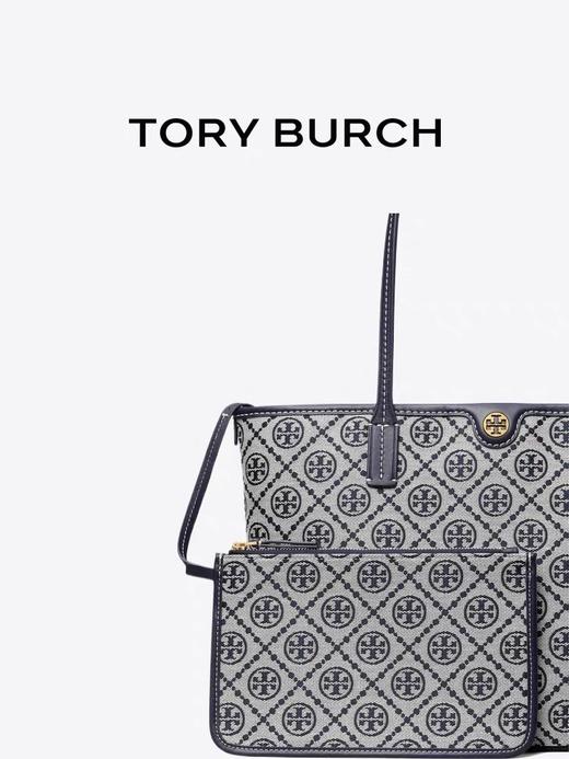 【品牌授权】Tory Burch TB托特包monogram帆布老花子母包手提印花新款女大购物袋 商品图4