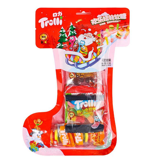 口力欢乐圣诞挂袜80g 商品图0