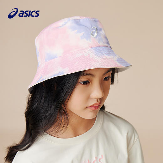 ASICS/亚瑟士儿童2025年新款潮流满印渔夫帽两面戴设计抗皱耐磨 商品图1