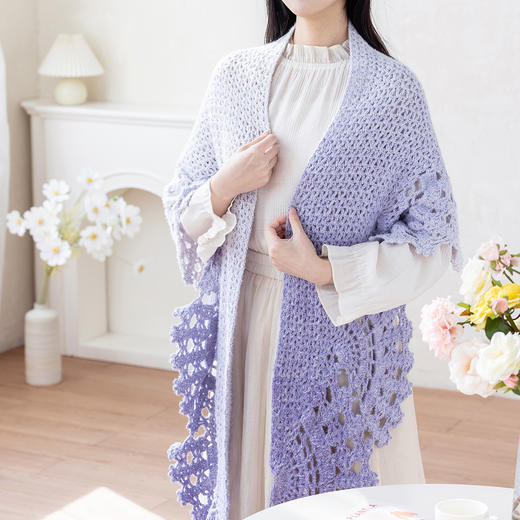 苏苏姐家吨吨棉手工DIY棒针钩针编织5股毯子围巾衣服帽棉线毛线团 商品图3