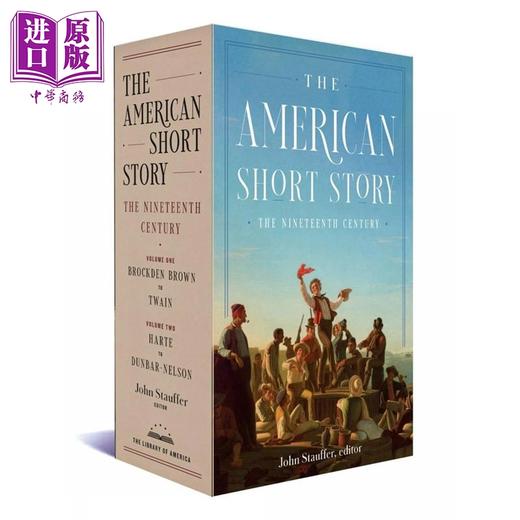 预售 【中商原版】美国短篇小说 十九世纪选集 美国文库典藏套装 英文原版 The American Short Story John Stauffer 商品图0