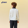 ASICS/亚瑟士儿童2025年秋季翻领长袖T恤吸湿排汗抗菌印花polo衫 商品缩略图1