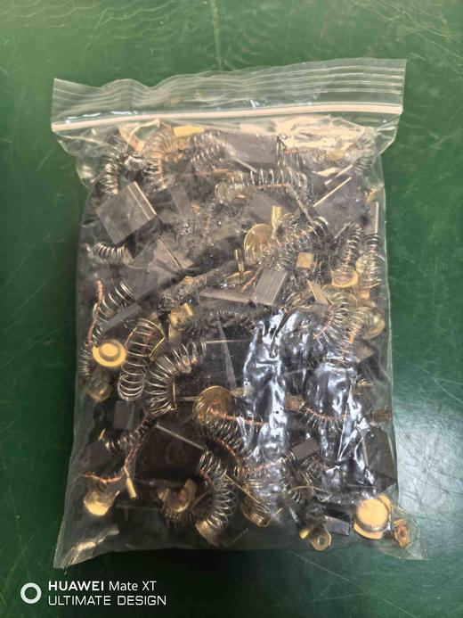 【货号08118】混装电动工具碳刷电刷100只装100PC角磨机手电钻电锤电镐切割机电圆锯碳刷 商品图8