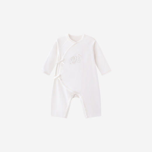 【商场同款】英氏婴儿a类儿童连身睡衣和尚服长袖爬服纯棉连身衣 商品图4