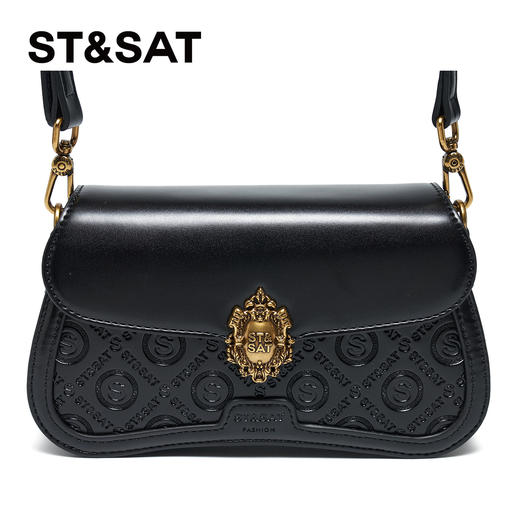 星期六时尚压纹云朵单肩包SSD5211000 商品图4