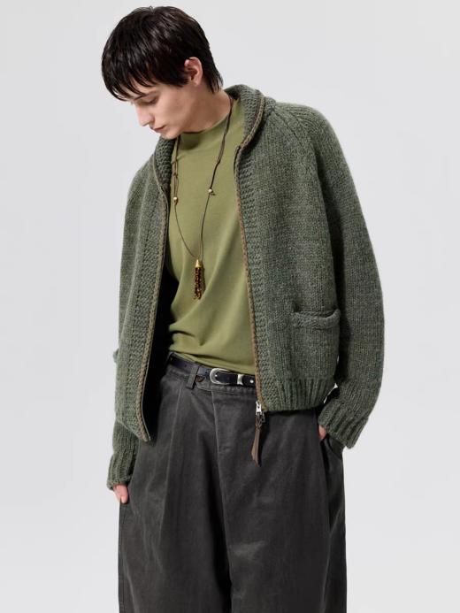 Simple Project/M25238/绳结编织羊毛考伊琴毛衣 商品图4